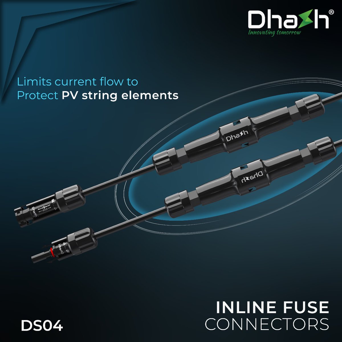 dhashgroup's tweet image. Protect What Powers You ⚡

At DhaSh PV Technologies, we understand that every component in a solar PV system plays a vital role — especially when it comes to safety and performance.

#SolarSafety #PVProtection #InlineFuseConnectors #DhaShPV #SolarInnovation #RenewableEnergy