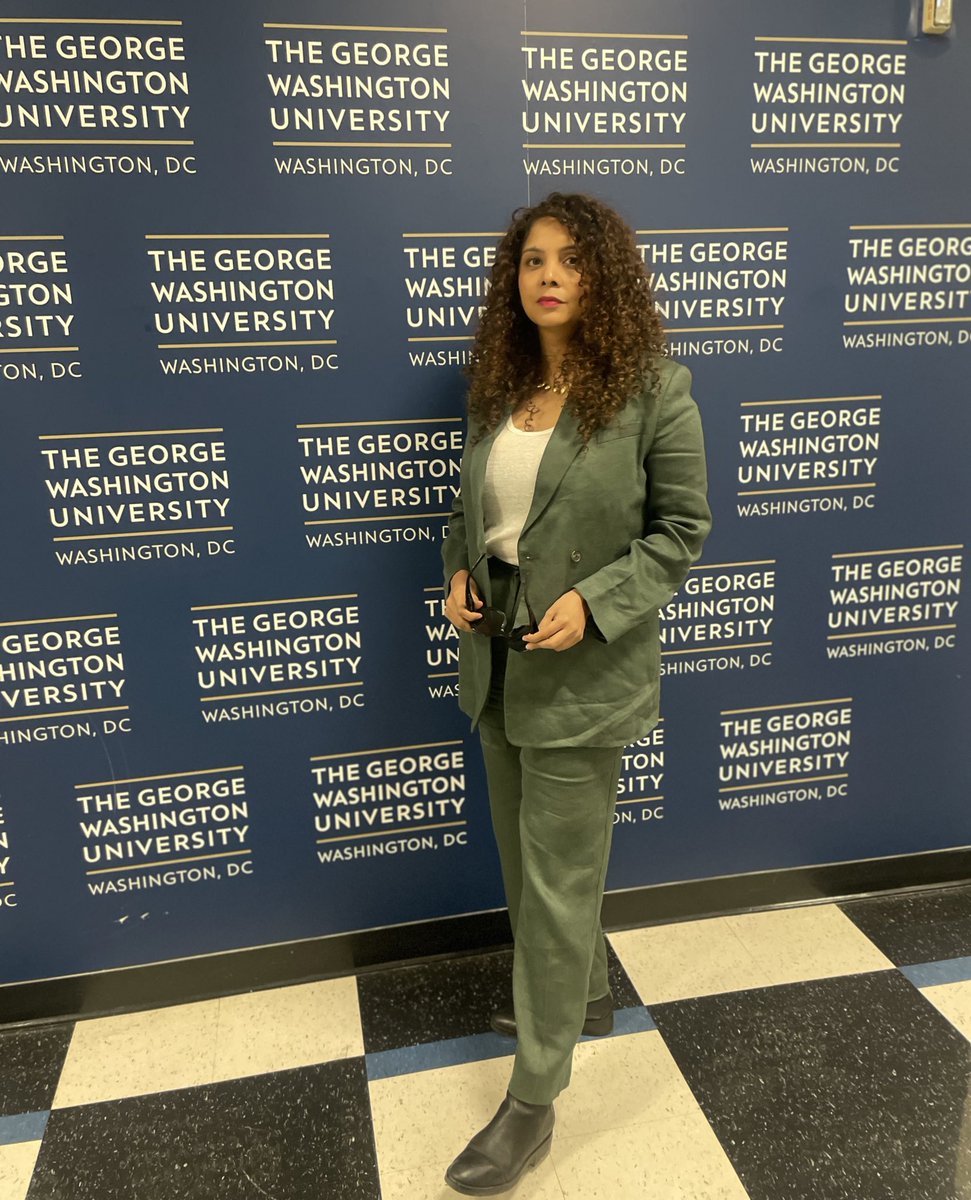 Spoke at the George Washington university this week on Democracy, elections and free speech. You heard that right..