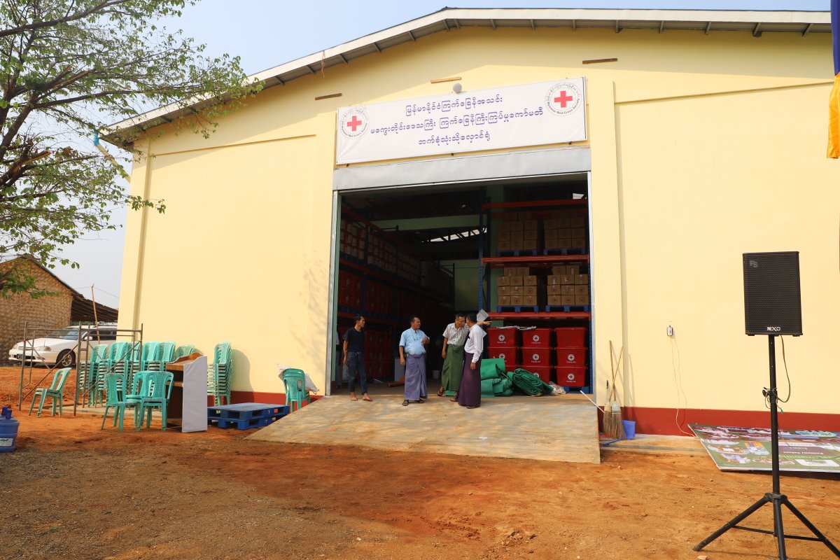 MyanmarRedCross's tweet photo. 🎉 Congratulations! 🎉

The Magway #Warehouse is officially launched! 🚛📦 Supporting communities in #Magway, #Sagaing, and #Chin, it strengthens disaster response and relief efforts.

Huge thanks to our partners for their support!❤️ https://t.co/8HgFftS3Sb