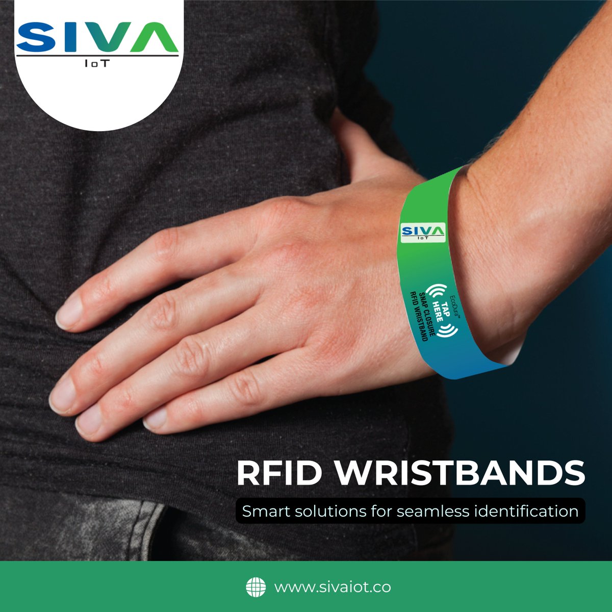 RFID wristbands offer secure access management, real-time tracking, and reliable identification solutions. Offering reliable performance, enhanced security, and seamless access management. Learn more at sivaiot.co

#rfidwristbands #smartaccess #secureidentification
