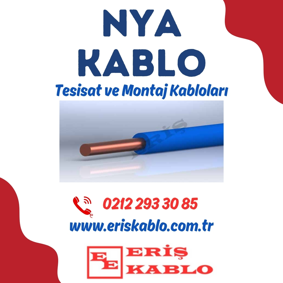 NYA kablolar ve montaj kabloları Eriş Kablo'da!

#kablo #nyakablo #montajkablosu #karaköy #tesisatkablosu #karaköykablo #elektrikproje #elektrik #elektriktesisatı #enerji #montaj #elektrikkablosu #erişkablo