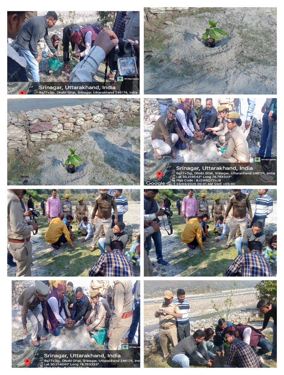 NAGAR NIGAM SRINAGAR (@srinagar800315) on Twitter photo On the occasion of three years of excellence of Uttarakhand government, Municipal Corporation Srinagar Tehsil and Forest Department planted trees in Ganga Vatika and organized a program to avoid forest fire which was successfully completed.
<a href="/SBMUttarakhand/">SBM Uttarakhand</a>
<a href="/UDDUttarakhand/">Urban Development Directorate Uttarakhand</a> On the occasion of three years of excellence of Uttarakhand government, Municipal Corporation Srinagar Tehsil and Forest Department planted trees in Ganga Vatika and organized a program to avoid forest fire which was successfully completed.
<a href="/SBMUttarakhand/">SBM Uttarakhand</a>
<a href="/UDDUttarakhand/">Urban Development Directorate Uttarakhand</a>