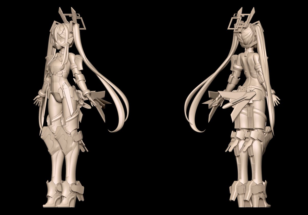 メカアリスの大型モデルが完成し、次の作業は細部の調整です。それは