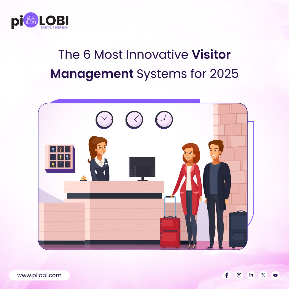 lobi_pi's tweet image. Visitor management has come a long way from manual #logbooks to smart, automated systems that ensure a seamless experience for both guests and hosts. But with so many options available.

Read our blog : bit.ly/42g9nB1👈 

#visitormanagement #smartsystems #pilobi