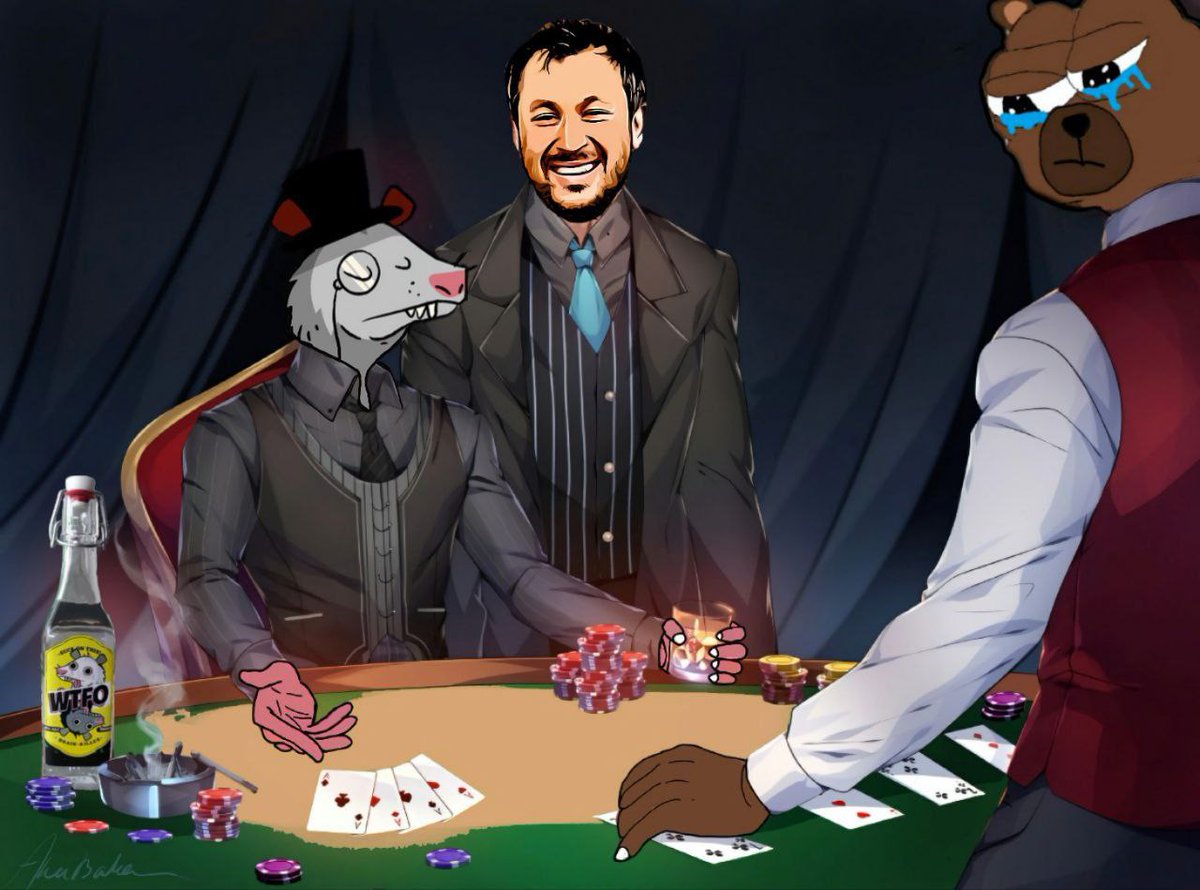 ddan00008's tweet photo. @IncomeSharks @HopiumPapi There's a memecoin of 2025 that's on fire 🔥 rn.
$WTFO is cooking good in this shady market  

- diamond handed community 
- utility is live 
- consistent token burns 
- multichain TG channel 
#SOL #MEME #memecoin #solmeme
@wtfopossum
8C4RygkxmePm9ys1qCcAB46dUCXNQYTaqfxS5mBrpump https://t.co/xM9N2t2F2G