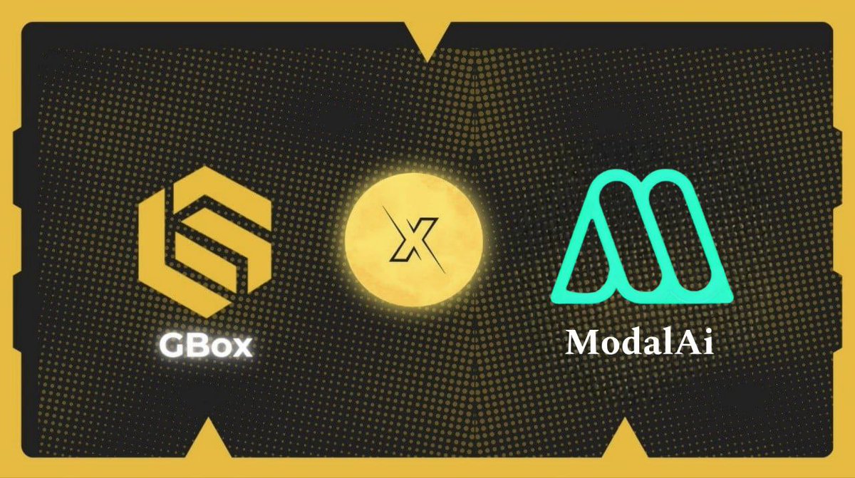 🤝 Exciting Partnership Alert!

GBox is thrilled to team up with <a href="/ModalAI_io/">Modal AI</a> — a cutting-edge AIGC &amp; multimodal AI agent platform that’s redefining the frontiers of innovation. 🚀

By integrating ModalAI's intelligent agent capabilities with GBox’s immersive Web3 gaming ecosystem