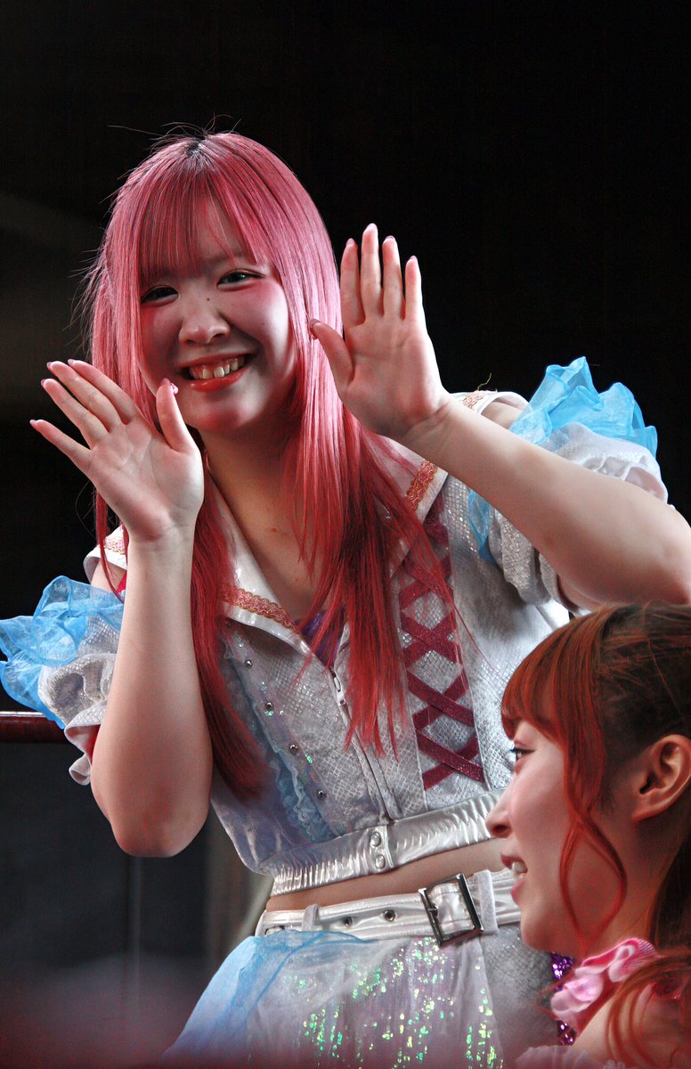 i18919's tweet image. ふたりともめちゃめちゃかわいかった;ᴗ;🩷

2025.3.23 東京ZOO
#ハルミプロレス #しのせ愛梨紗 選手 #神姫楽ミサ 選手