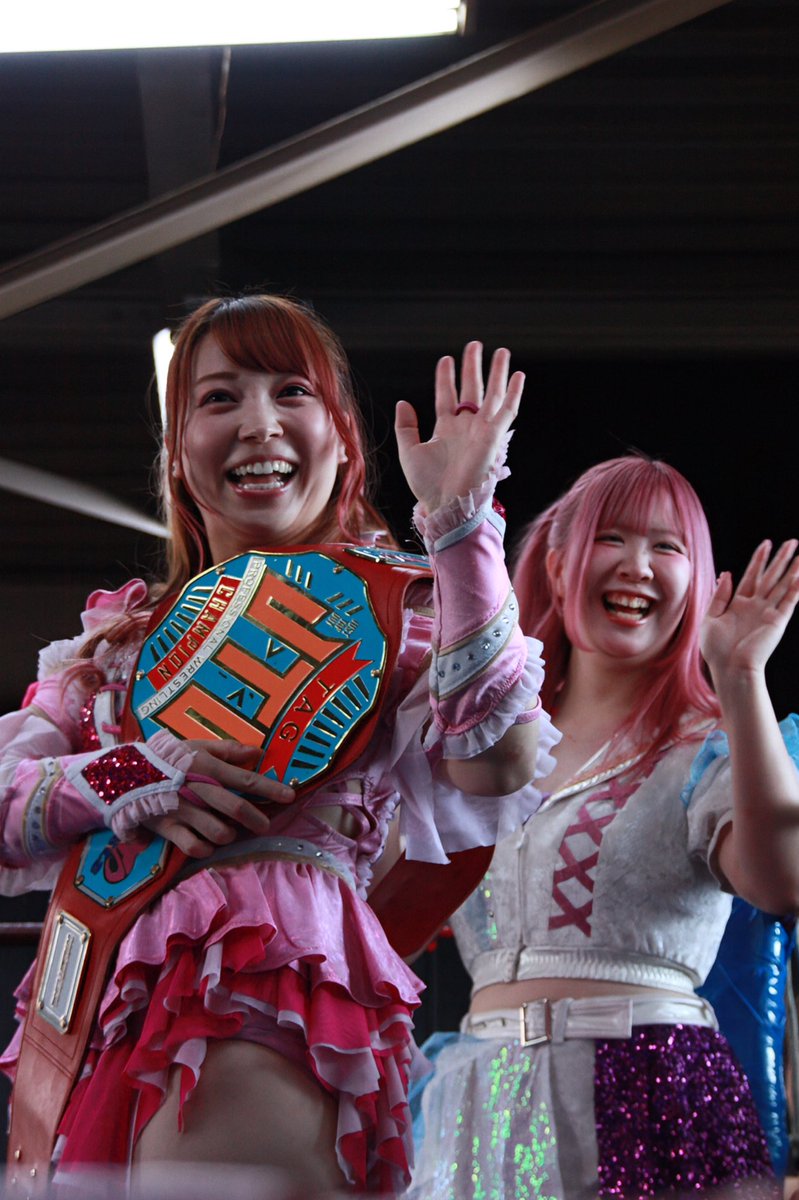 i18919's tweet image. ふたりともめちゃめちゃかわいかった;ᴗ;🩷

2025.3.23 東京ZOO
#ハルミプロレス #しのせ愛梨紗 選手 #神姫楽ミサ 選手