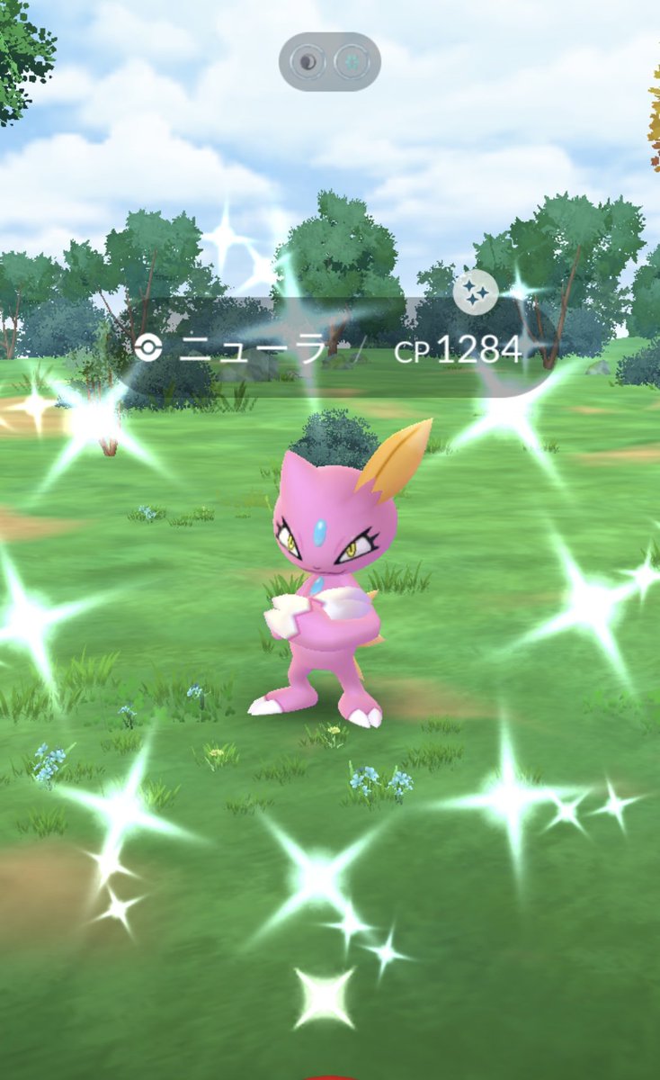 ピンク可愛いね🩷
#ポケモンGO
#色違い