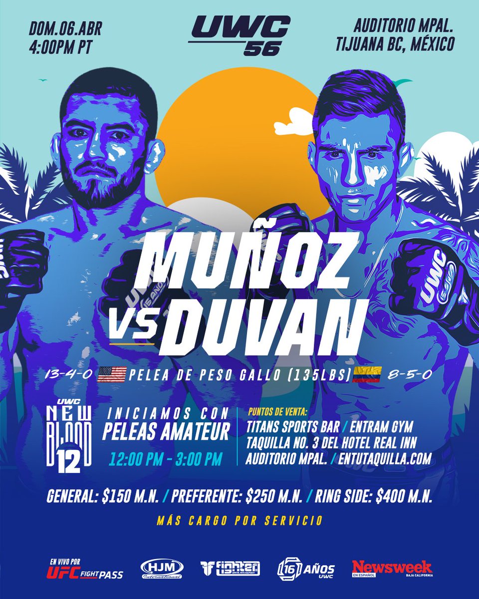 USA VS COLOMBIA EN UWC56 POR <a href="/UFCFightPass/">UFC FIGHT PASS</a>