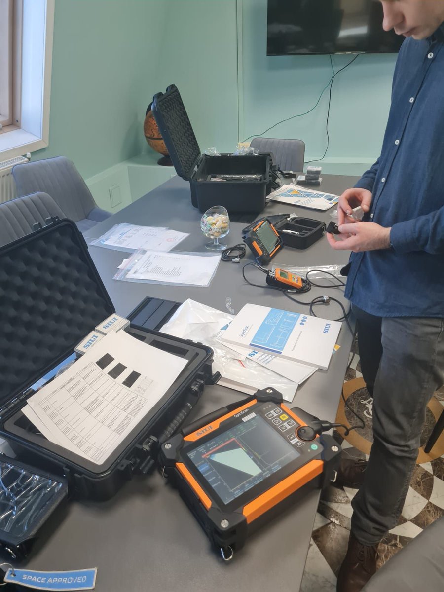 ndt_siui's tweet image. 💬 Product demonstration feedback: 

💗&quot;The meeting went well, really liked the #SyncScan 16:64 and #Smartor kit&quot;