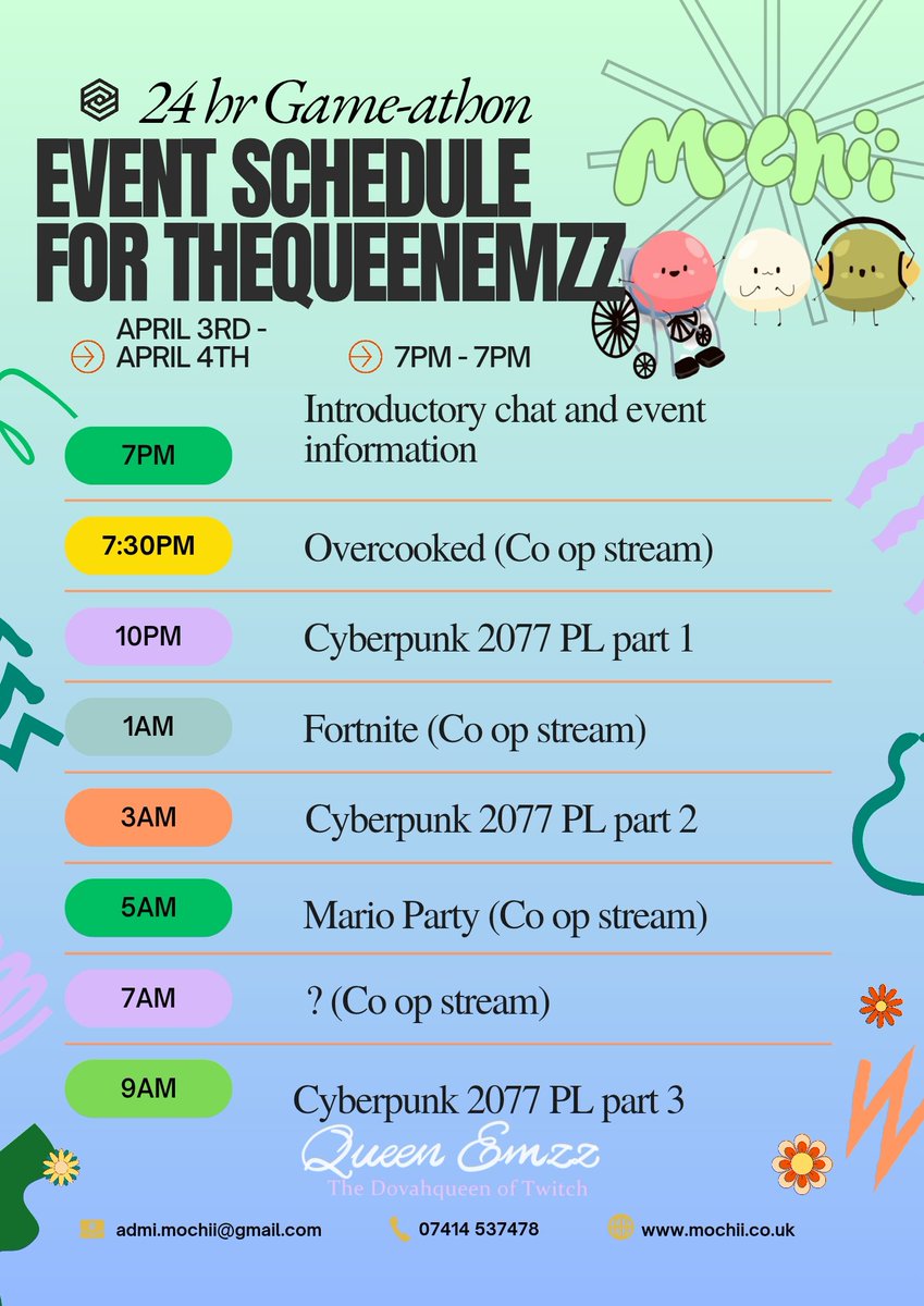 TheQueenEmzz's tweet photo. Are you ready? I'm not 😂 
24hrs of streaming all for a good cause. Drop by and donate if you can. If you can't, we would love to see you there cheering us on. https://t.co/WCfeTdiJsZ