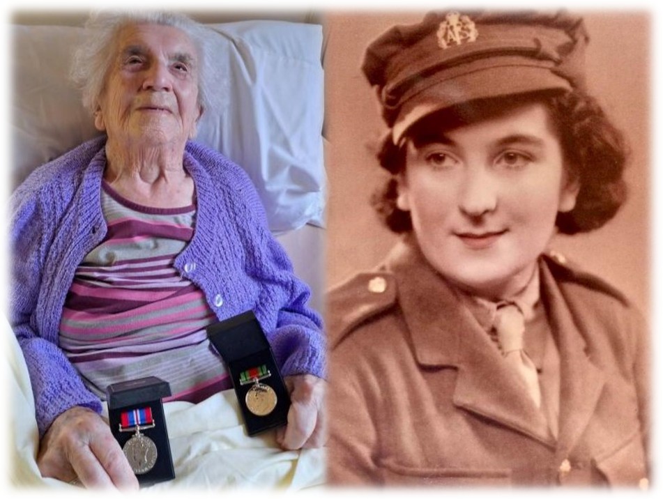 DrHelenFry's tweet image. Some good news to start your week—in case you've missed it!

Last month, Mary Watkins (aged 103) finally received medals for her secret work during WW2!

A member of the ATS, she went on to work at Bletchley Park, helping to support the team that finally cracked the Enigma Code.