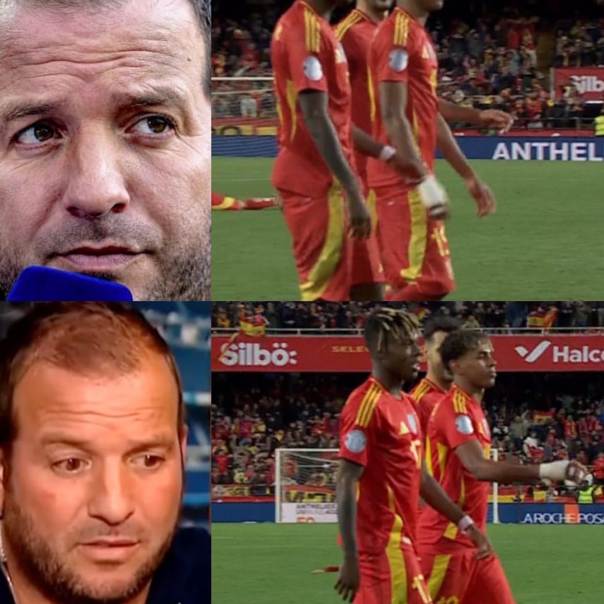 🚨 Lamine Yamal posted 𝐭𝐡𝐢𝐬 as reply to Van der Vaart after scoring vs Netherlands.

Van der Vaart said about Lamine on Monday: “I noticed some things about Lamine Yamal that started to 𝐚𝐧𝐧𝐨𝐲 me. His 𝐬𝐡𝐨𝐫𝐭𝐬 𝐰𝐞𝐫𝐞 𝐭𝐨𝐨 𝐥𝐨𝐰, he didn’t try too hard, he had