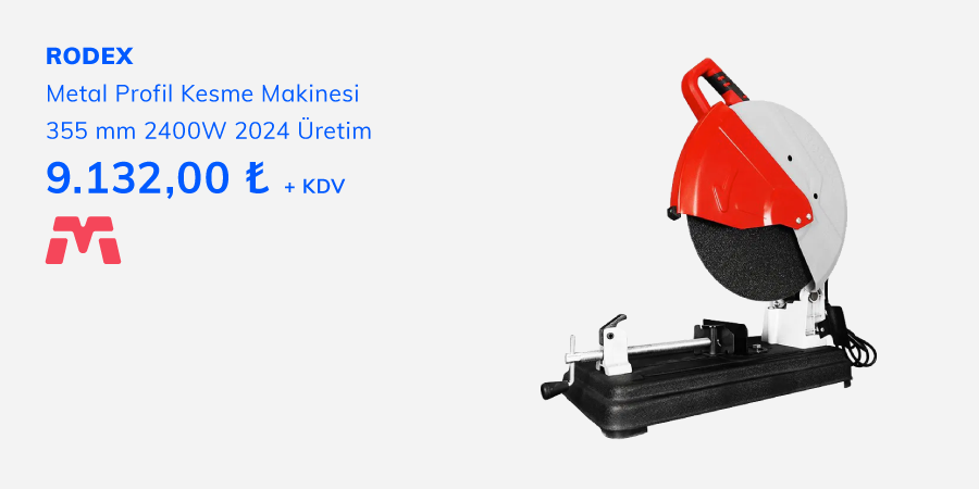 MachineTotalCom's tweet image. ✨ RODEX Metal Profil Kesme Makinesi ile Metal İşleme Süreçlerinizi Hızlandırın! ✨

Farklı metal profilleri hızlı ve güvenilir bir şekilde kesmek için tasarlanmıştır.

Detaylı Bilgi için: machinetotal.com/mc/rodex-rdx69…

#RODEX #ProfilKesmeMakinesi #MachineTotal #Metalİşleme