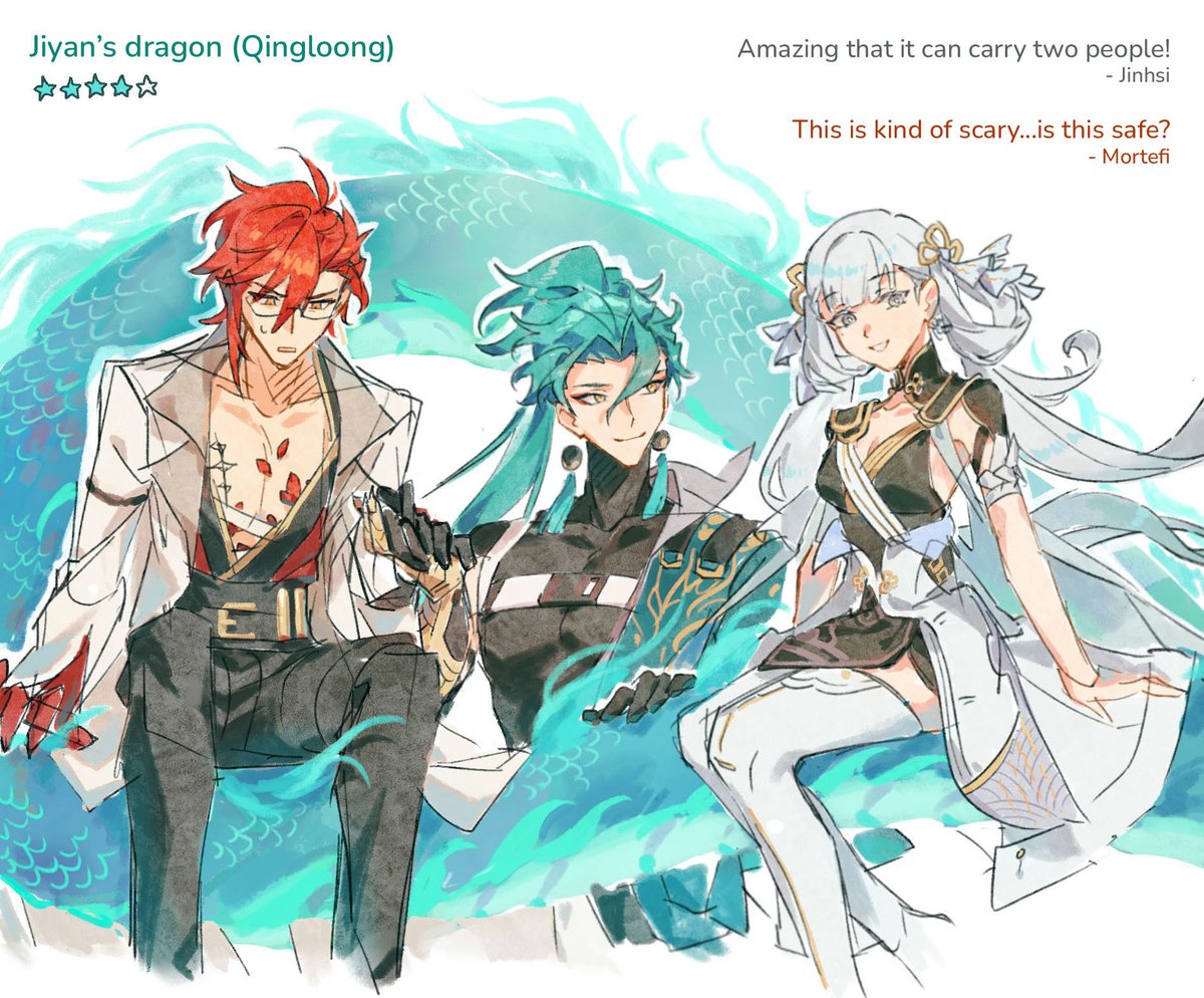 hahahashagi's tweet image. dragon gang :) i think they would be besties
#wutheringwaves