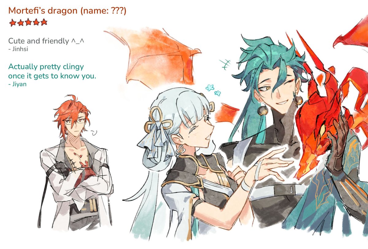 hahahashagi's tweet image. dragon gang :) i think they would be besties
#wutheringwaves