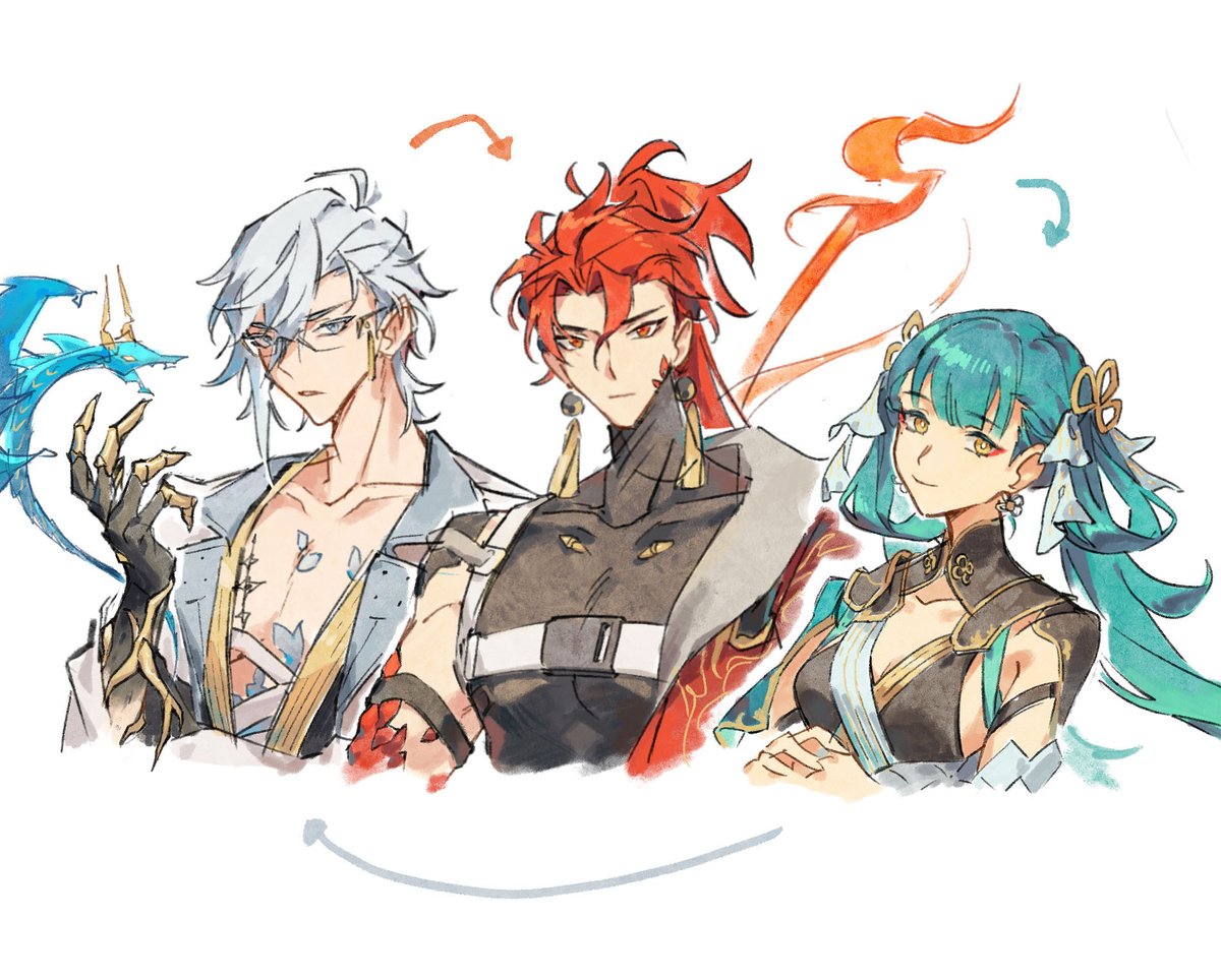 hahahashagi's tweet image. dragon gang :) i think they would be besties
#wutheringwaves