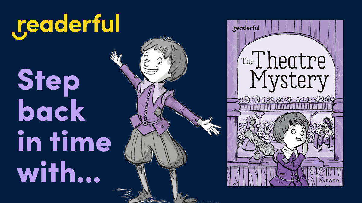 OUPPrimary's tweet image. Step back in time with Tommy and uncover the secrets of the Globe Theatre&apos;s fiery past in @catherinebruton &apos;s, The Theatre Mystery, part of Readerful Rise, a high-low series for older struggling readers. 📖🕵️‍♂️✨

👉ow.ly/Sx8l50V8ph4

#ShakespeareWeek #Readerful