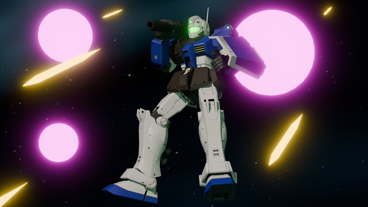 Johnham_141's tweet photo. GM Cannon Space Assault Type C

#blender #Gundam #kitbash https://t.co/fulApGDzzK