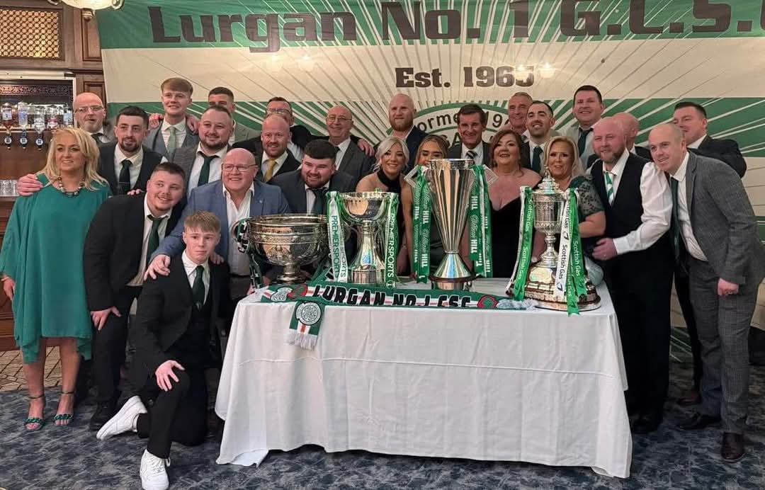 Lurgan No.1 CSC celebrating their 60th Anniversary last Saturday Night. What a milestone for them 👏🇮🇪🍀