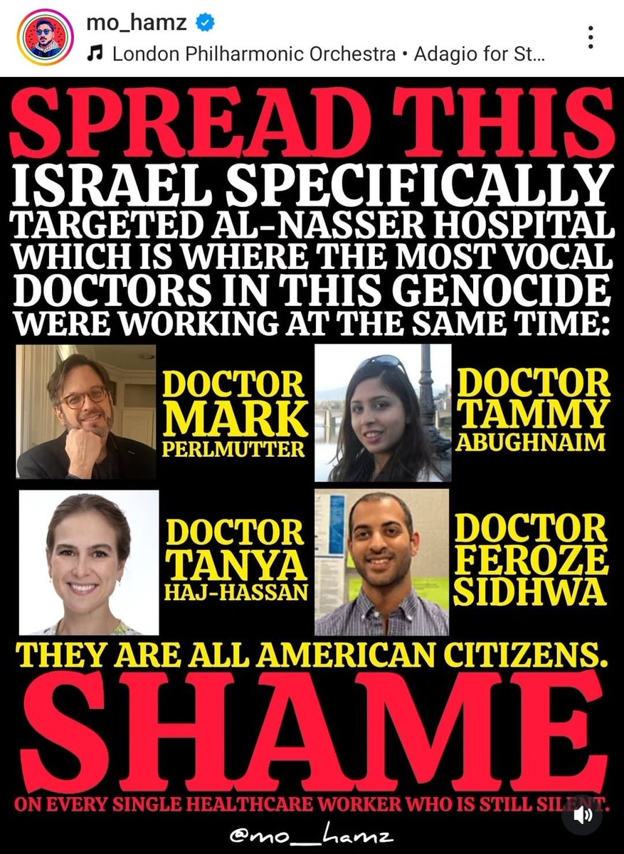 Israel specifically targets vocal #American doctors working in #Gaza! 
Anything to hide their lies! Nothing new.. business as usual!