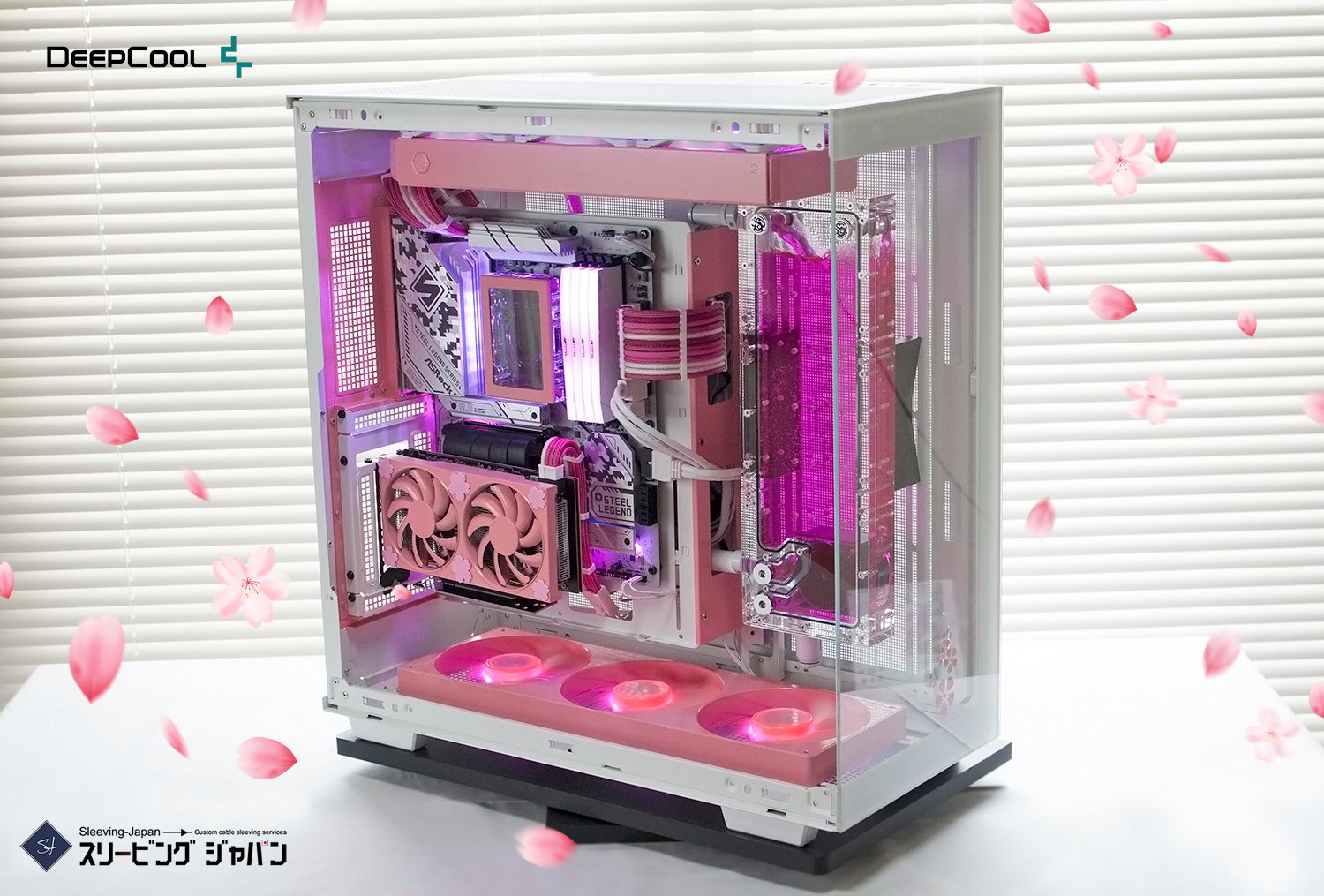 自作PCケース】 Deepcool ch780 wh（DeepCool CH780 Full Tower