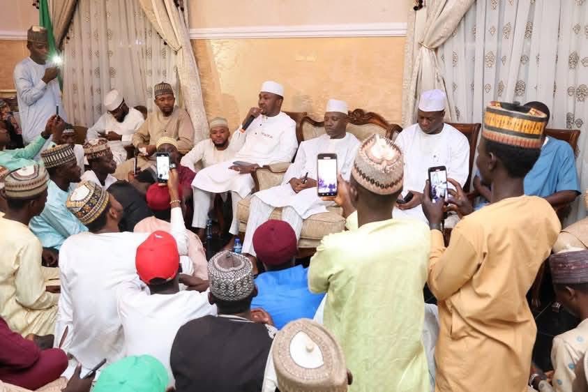 MusaZuntu2's tweet photo. The show of total control and cohesion in uniting the entire stakeholders and members APC zone 1 kaduna is highly commendable, the strength of Hon Bashar Suleiman Zuntu AG in bringing the dividend of democracy  to it own people has indeed testify that @ubasanius govt doing great. https://t.co/UP9Q96u5OF