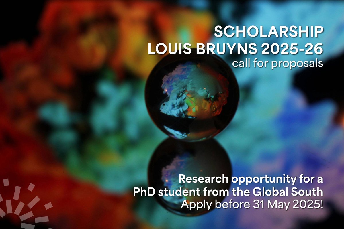 UCSIA.org (@ucsia_antwerp) on Twitter photo 📢 #CallforProposals 🌍 Are you a #PhDstudent from the #GlobalSouth researching #justtransition or #migration? UCSIA and <a href="/IOBUA/">IOB - Institute of Development Policy</a> invite you to apply for the Fund Bruyns PhD #Scholarship, offering a 10-month #researchstay in Belgium!
🔗 ucsia.org/en/nieuws/fund… 📢 #CallforProposals 🌍 Are you a #PhDstudent from the #GlobalSouth researching #justtransition or #migration? UCSIA and <a href="/IOBUA/">IOB - Institute of Development Policy</a> invite you to apply for the Fund Bruyns PhD #Scholarship, offering a 10-month #researchstay in Belgium!
🔗 ucsia.org/en/nieuws/fund…