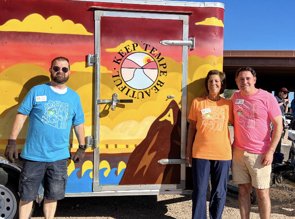 keeptempebtfl's tweet image. 🌟 Record-Breaking Women’s History Month Cleanup at Tempe Town Lake! 🌊🌸

On Saturday, March 22nd, Keep Tempe Beautiful partnered with the National Charity League (NCL) @ncl_eastvalley to celebrate Women’s History Month with an unforgettable community cleanup at Tempe Town Lake…