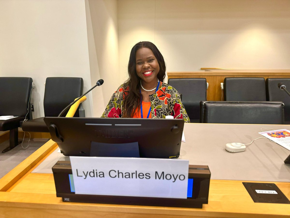 VwalaViola's tweet photo. Lydia Charles Moyo, Executive Director at Her Initiative, moderated an impactful session at
#CSW69, hosted by @UNWomen & @UNYouthAffairs, focusing on aligning the
#BeijingPlatform with the #PactForTheFuture for #GenderEquality #HerInitiative https://t.co/islaXfnlAM