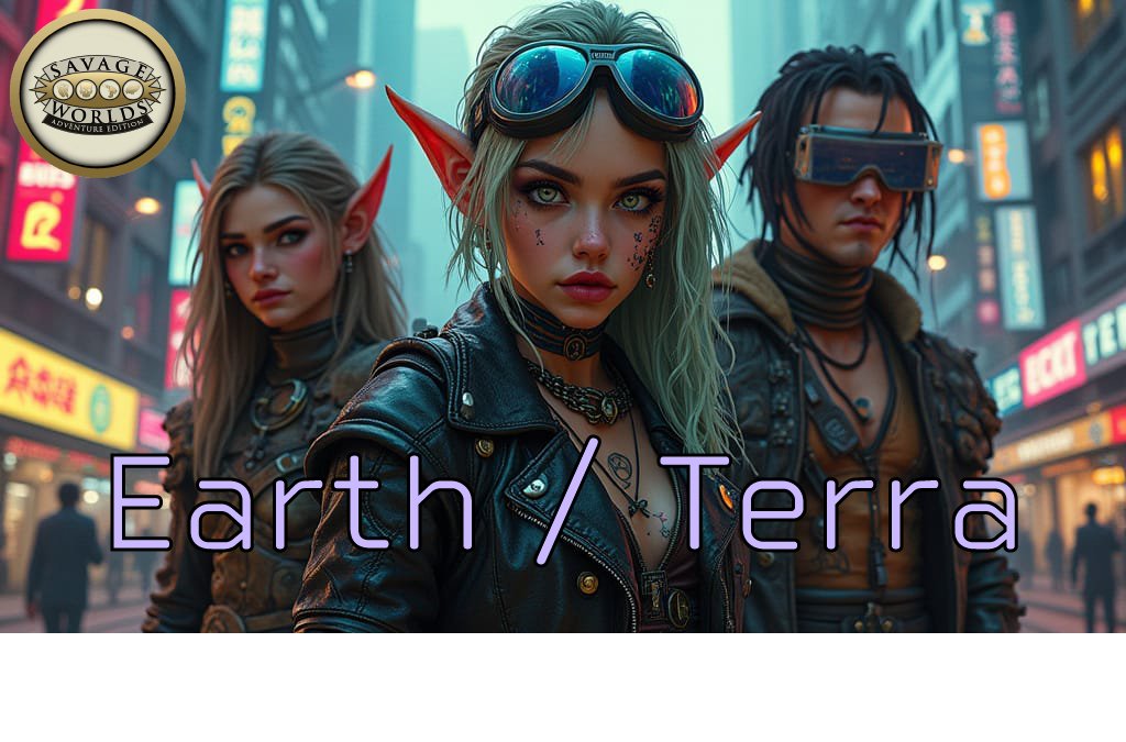 In the near future, forgotten animosities flare anew as ancient enemies are reunited in conflict, while whole societies are forever changed as technology clashes with reawakened magic.
A Savage Worlds adventure.

startplaying.games/adve.../cm8ml0…

#SavageWorlds #LFG #StartPlaying