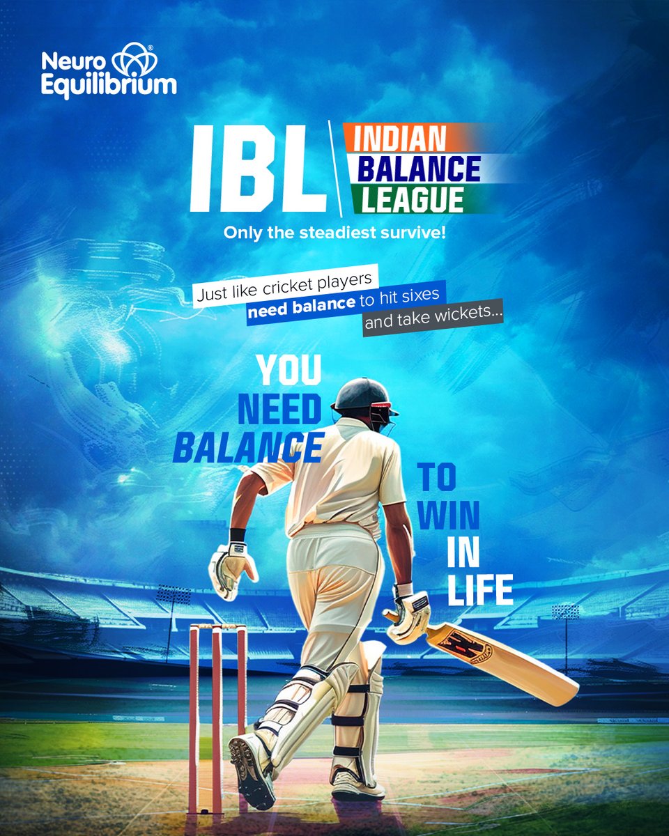 Rediscover your stability and confidence with NeuroEquilibrium. Don’t let dizziness keep you off the field!
.
Book your appointment today at neuroequilibrium.in or call 9266149888.
#NeuroEquilibrium #Vertigo #StayTuned #Cricket #CricketSeason #ComingSoon #IndianBalanceLeague