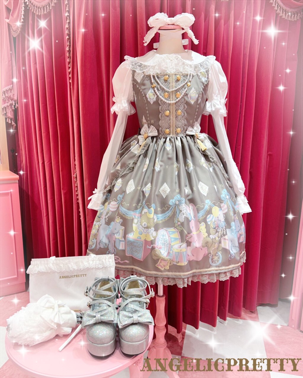 angelic pretty♡ Twinkle シューズ♡シロ♡ angelic pretty♡ Twinkle シューズ♡シロ♡ angelic pretty