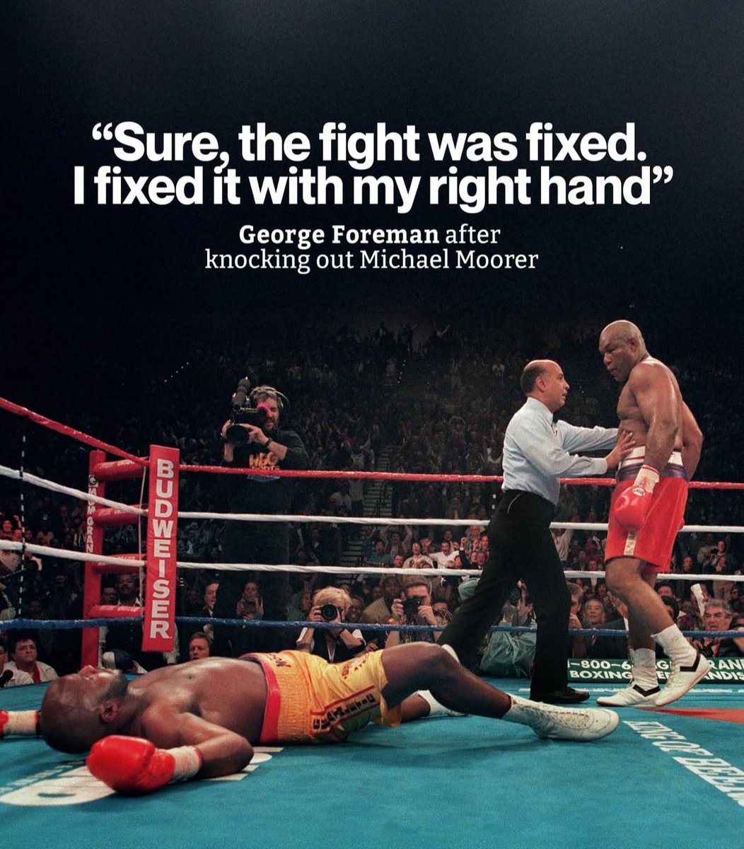 Big George rest easy champ 👊🏼