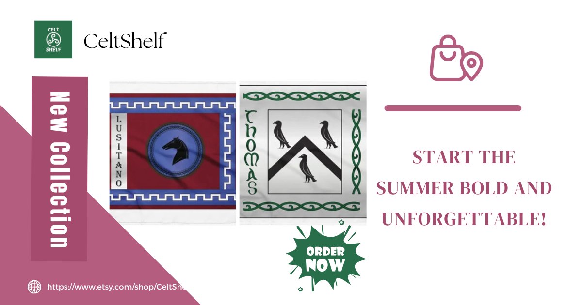 Welcome to CeltShelf – Where Heritage Meets Style!
We're excited to bring you unique Celtic-inspired products, from family crest mugs to bandanas, shirts, and more! Each item reflects the rich traditions of the Celts, perfect for history lovers and modern warriors alike.
Click