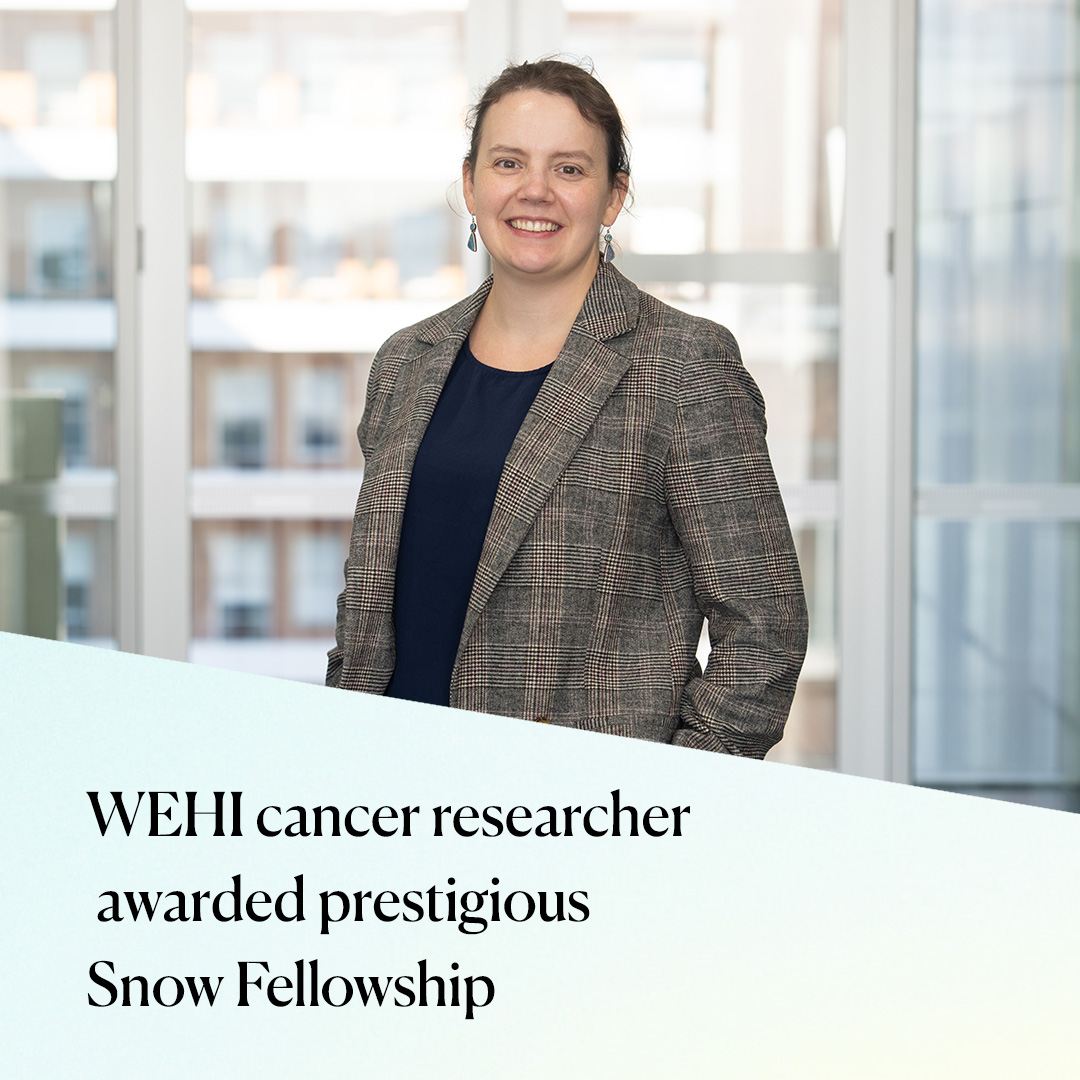 WEHI (Walter and Eliza Hall Institute) (@wehi_research) on Twitter photo Incredibly excited to share Dr Alisa Glukhova has been awarded a prestigious <a href="/SnowMedical/">Snow Medical</a> Fellowship - the only recipient this year!
She'll receive $8M over 8 years to advance her groundbreaking #cancer research. Congrats <a href="/gl_alisa/">Alisa Glukhova</a>
#medicalresearch
🔗 wehi.edu.au/news/wehi-canc… Incredibly excited to share Dr Alisa Glukhova has been awarded a prestigious <a href="/SnowMedical/">Snow Medical</a> Fellowship - the only recipient this year!
She'll receive $8M over 8 years to advance her groundbreaking #cancer research. Congrats <a href="/gl_alisa/">Alisa Glukhova</a>
#medicalresearch
🔗 wehi.edu.au/news/wehi-canc…