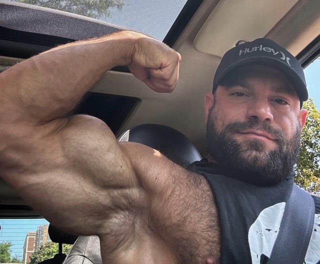 You can smell that testosterone