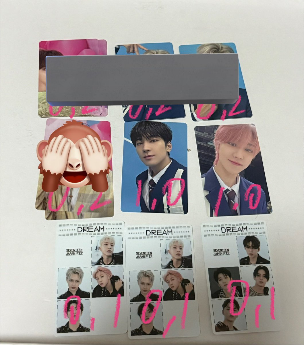 yangdo_8989's tweet photo. 세븐틴 일본 드림 포토카드 포카 미공포 양도 
Seventeen japan dream special photo card sell

할인문의
https://t.co/hKay1uHIBF
에스쿱스 정한 조슈아 준 호시 원우 우지 디에잇 민규 도겸 승관 버논 디노 https://t.co/MoLiOoxc9A