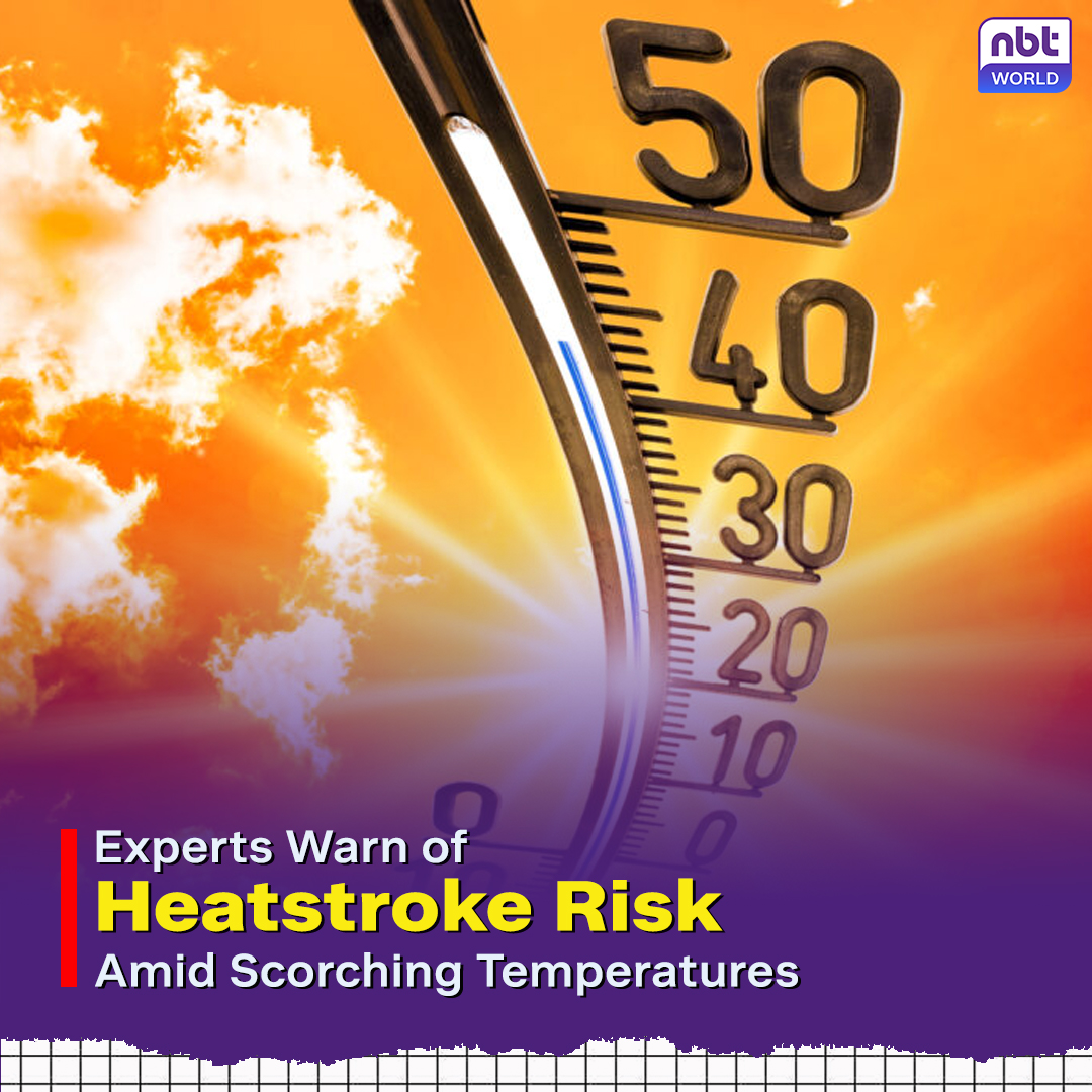 NBTWORLDNews's tweet image. Officials have warned of rising health risks as extreme heat sweeps across Thailand, urging the public to take precautions against heatstroke. 

See more: Facebook.com/nbtworld

#HeatAlert #HealthWarning #StayHydrated #HotSeason #NBTWorld