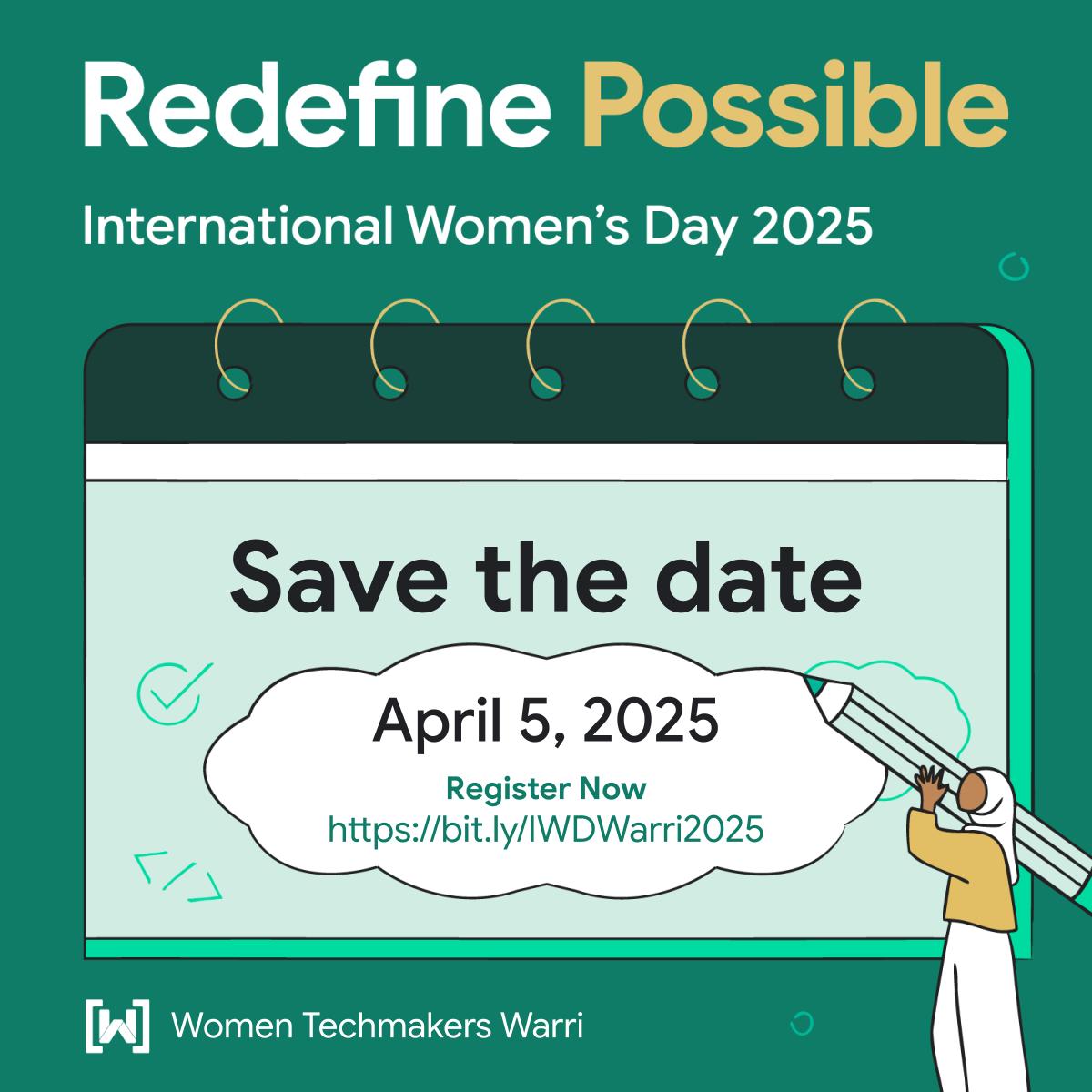 Let’s come together to inspire change and create opportunities.

📅 Date: Saturday, 5th April 2025
🕒 Time: 9:00am
📍 Location: Skysenx Hub, The Mansion, Mosheshe Estate, Airport Road, Effurun-Warri

Secure your spot: bit.ly/IWDWarri2025