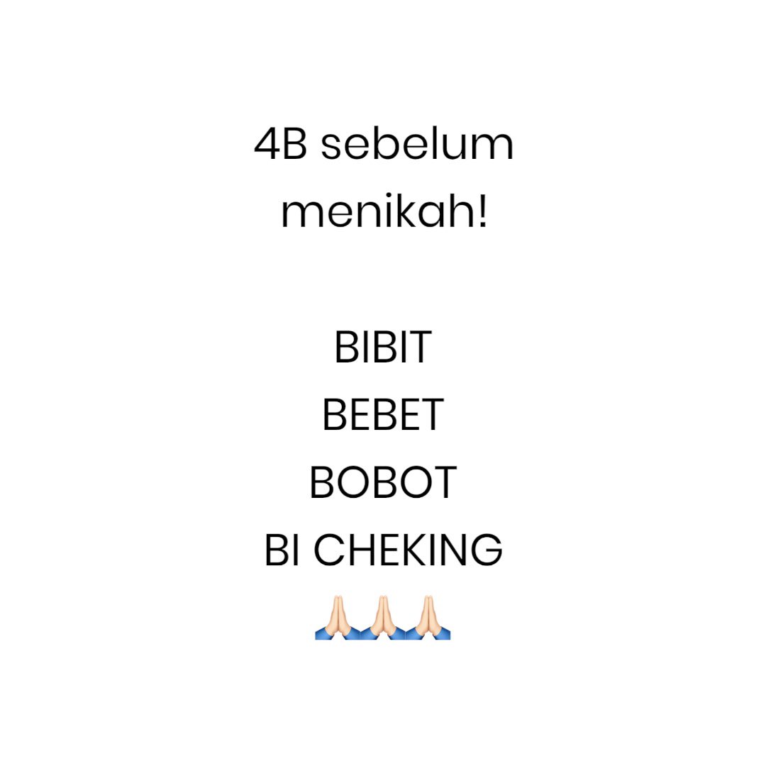 yang ke-empat penting bgt 🤣