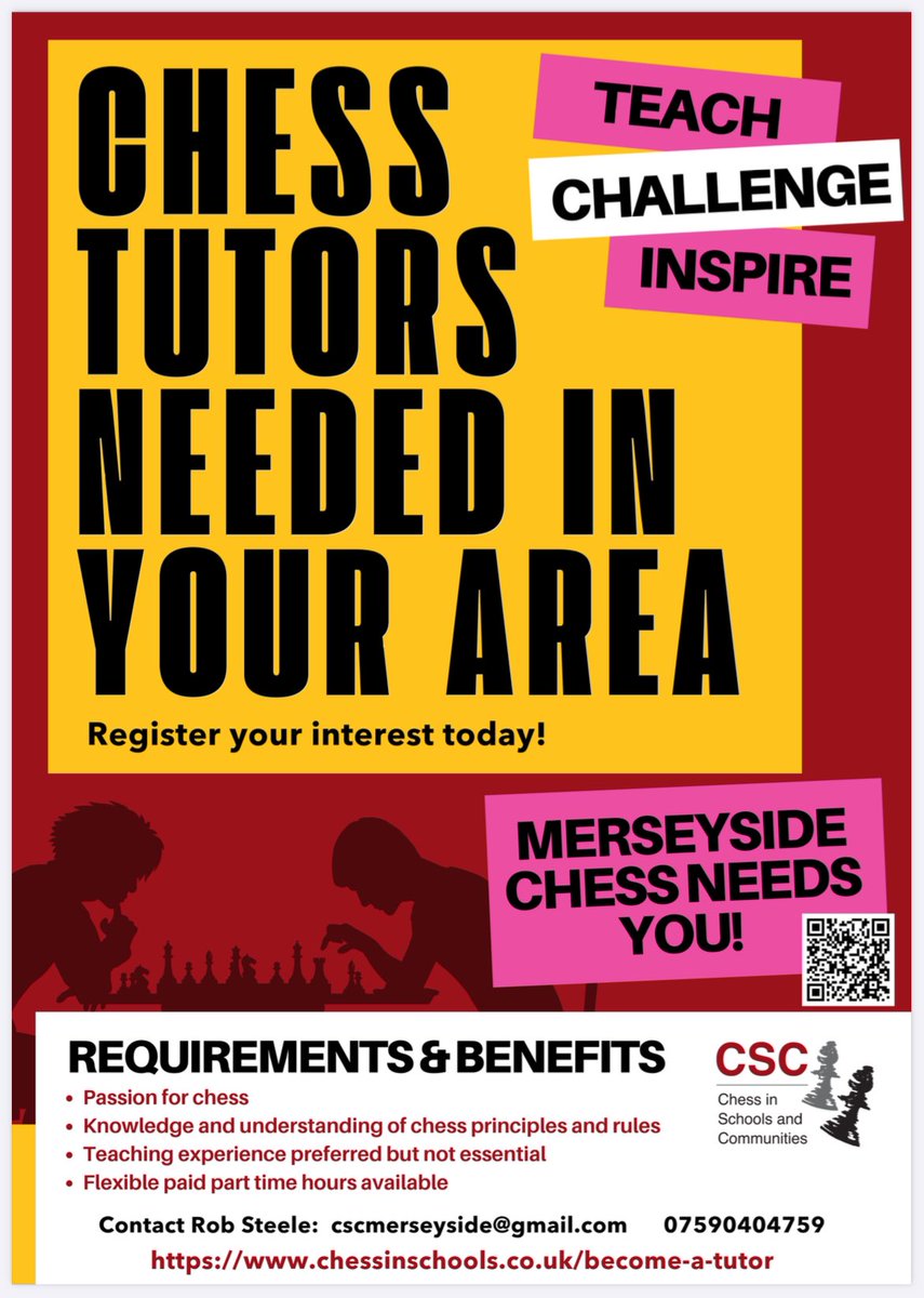 Rob Steele (@robsteelemusic) on Twitter photo Another bunch of great tutors joining us on Merseyside ready for September. If you think you can teach chess, contact us Another bunch of great tutors joining us on Merseyside ready for September. If you think you can teach chess, contact us