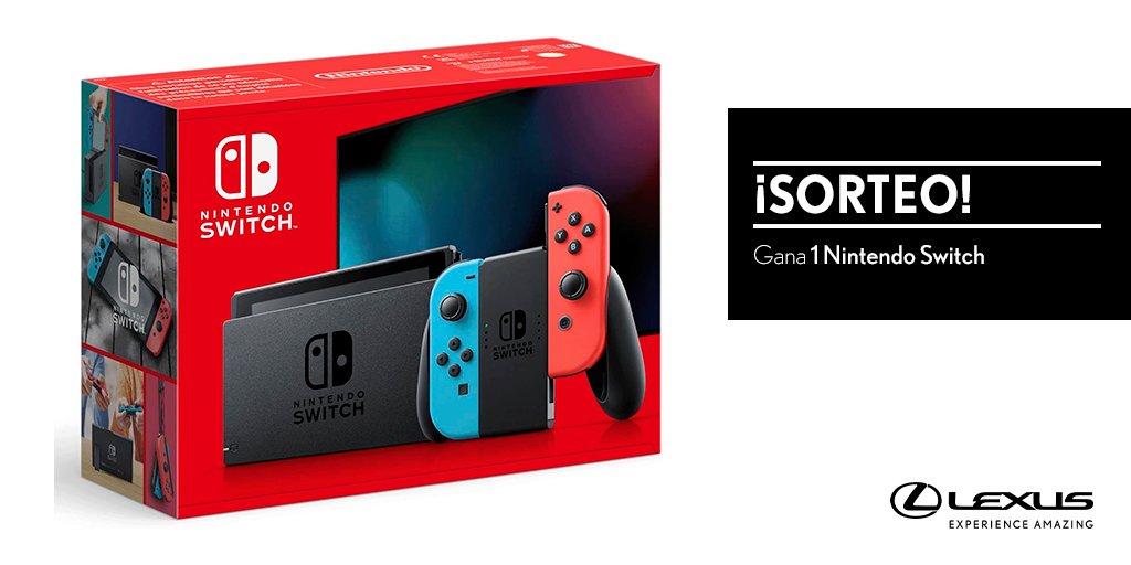 SORTEO | Haz RT y consigue una Nintendo Switch de #LexusUtility Bases Legales: brnw.ch/21wRwFv