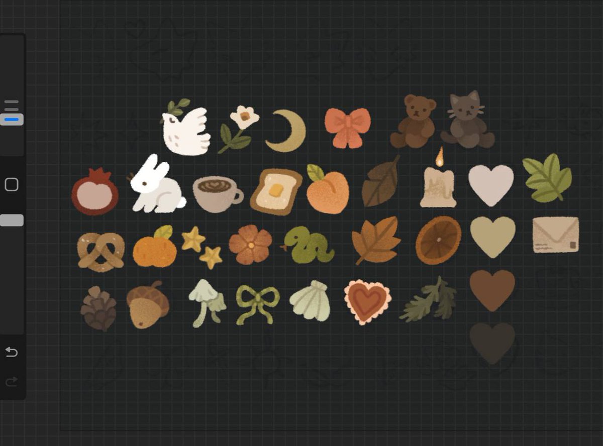 ferafel_'s tweet image. making an emoji pack for my tg channel :3c