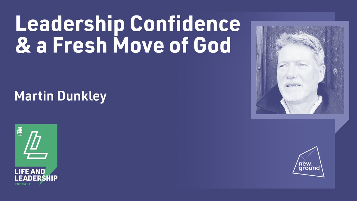 *Out Now* Part 2 of Jez's conversation with Martin Dunkley is available now. They discuss Leadership confidence and the fresh move of God the church is seeing as a result of their faith. Listen now: newgroundchurches.org/podcast/117/le…
