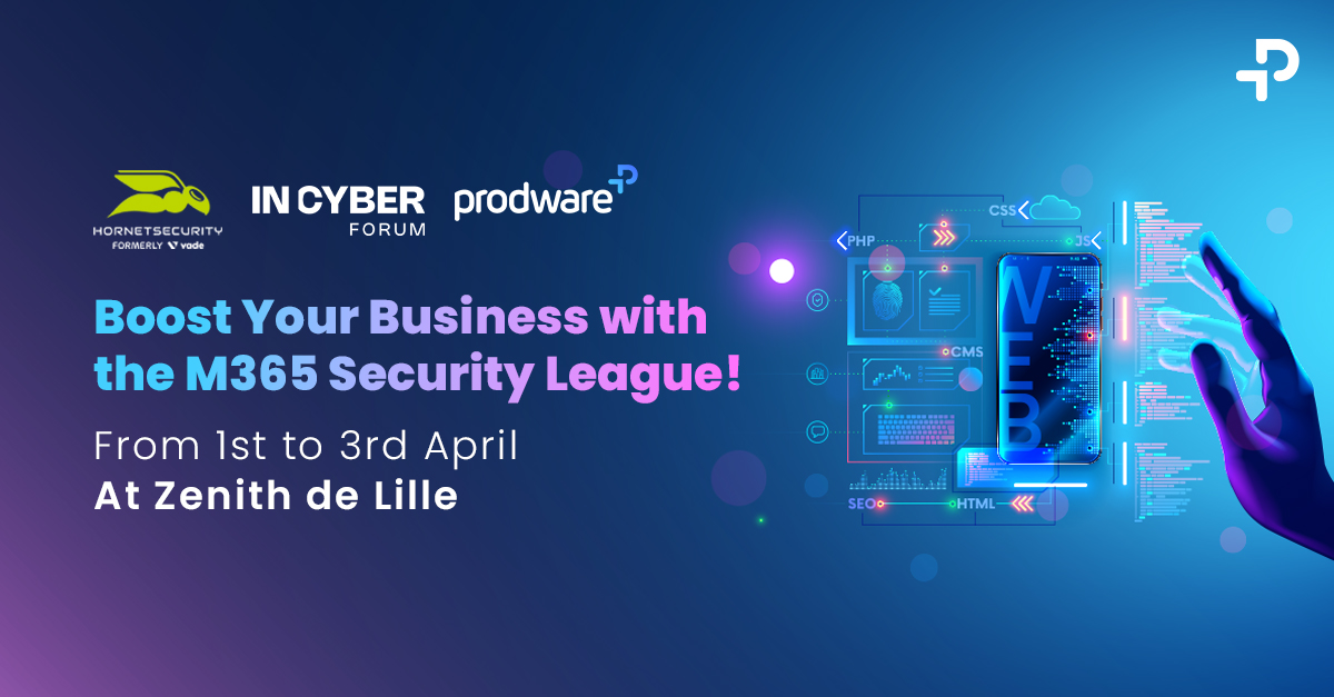 Prodware (@prodwaregroup) on Twitter photo 📣FIC - THE #Cybersecurity event of the year!
From April 1st to 3rd, cybersecurity experts, innovators, and industry leaders will gather at the <a href="/FIC_eu/">Forum InCyber (FIC) - EUROPE</a> (Forum INCYBER) in Lille for three days of collaboration and cutting-edge discussions.
See you there! okt.to/Jtkh8l 📣FIC - THE #Cybersecurity event of the year!
From April 1st to 3rd, cybersecurity experts, innovators, and industry leaders will gather at the <a href="/FIC_eu/">Forum InCyber (FIC) - EUROPE</a> (Forum INCYBER) in Lille for three days of collaboration and cutting-edge discussions.
See you there! okt.to/Jtkh8l