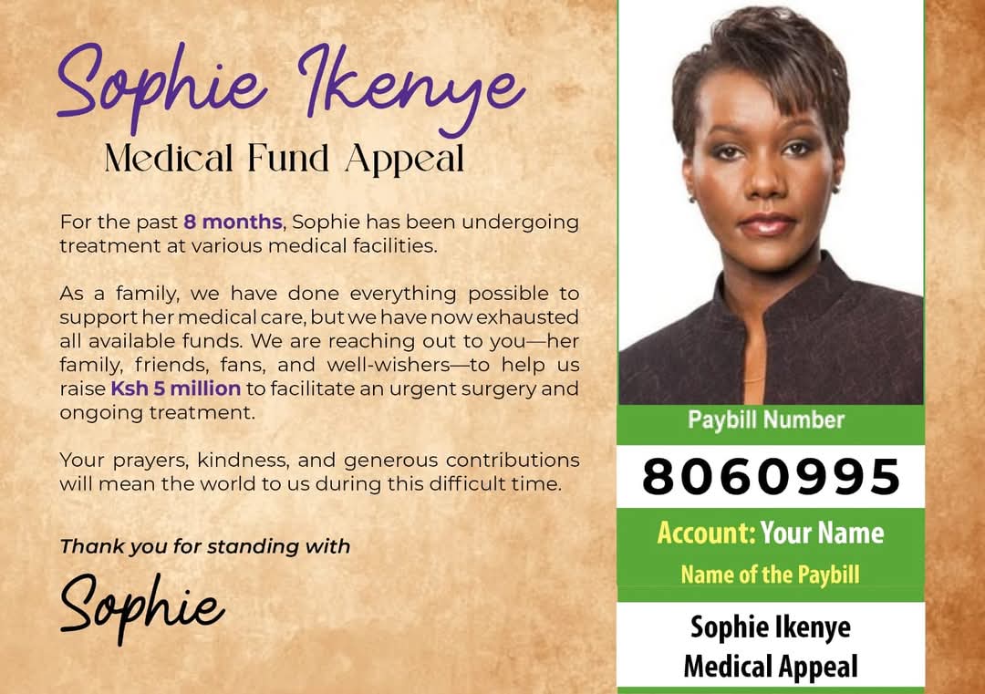 Joy kiruki (@joykiruki) on Twitter photo Let's stand in the gap for our dear sister, colleague and veteran journalist <a href="/sikenye/">Sophie Ikenye</a> Any assistance is highly appreciated. Let's stand in the gap for our dear sister, colleague and veteran journalist <a href="/sikenye/">Sophie Ikenye</a> Any assistance is highly appreciated.