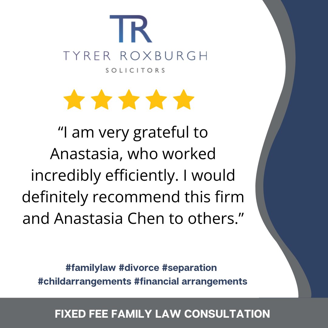 Our latest review makes a lovely read. For more information on our family law services bit.ly/4b25JwZ

#divorce #familylaw #solicitors #northlondon #n22