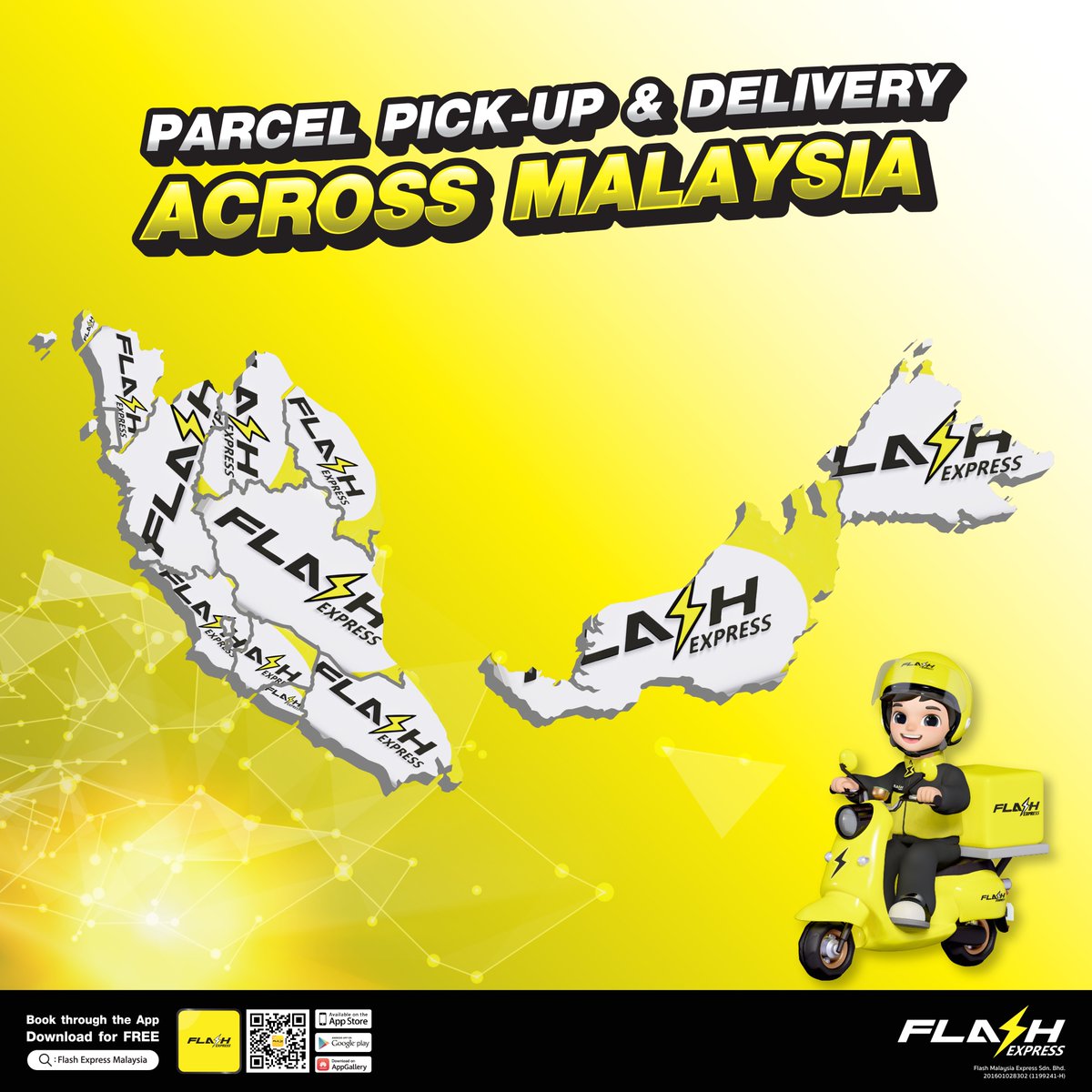 FlashExpressMY's tweet image. 📦🚚 Ship with Ease, Ship with Flash Express! ✨

From the heart of the city to the farthest corners of Malaysia, Flash Express delivers your parcels fast and securely.

#FlashExpressMY #SeamlessShipping #FastAndSecure #TrackYourParcel #EffortlessShipping